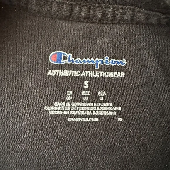 Champion Small Black Malibu California T Shirt Ronald McDonald Surfing Graphic - Picture 6 of 9